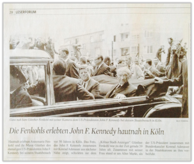 Presse Kennedy in Köln