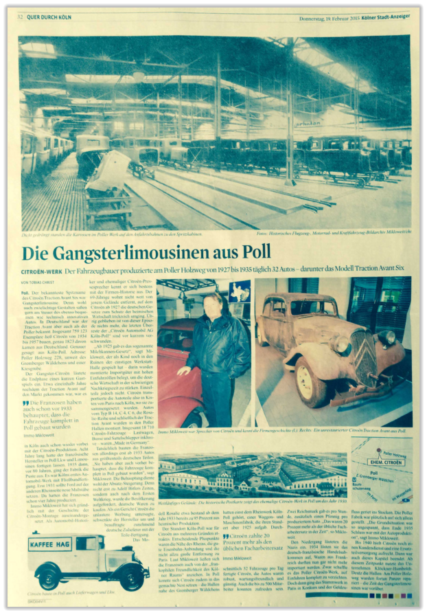 Gangsterlimosinen aus Köln-Poll